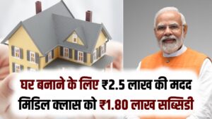 PM Awas 2.0: घर बनाने के लिए ₹2.5 लाख की मदद, मिडिल क्लास को ₹1.80 लाख सब्सिडी 3 PM Awas 2.0: घर बनाने के लिए ₹2.5 लाख की मदद, मिडिल क्लास को ₹1.80 लाख सब्सिडी