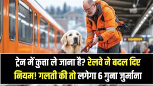 ट्रेन में कुत्ता ले जाना है? रेलवे ने बदल दिए नियम! गलती की तो लगेगा 6 गुना जुर्माना; जानें सही तरीका